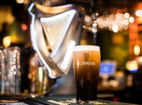 Guinness is a famous drink to have around St Patrick’s Day 