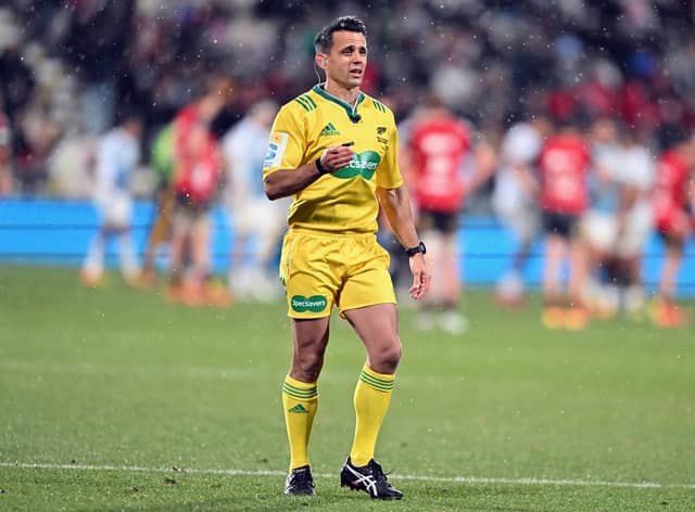 Referee Nic Berry will be in charge of the France v Wales Six Nations game today at the Stade De France in Paris 