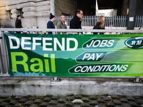 The RMT has been staging strike action at Network Rail since last July (Photo by Leon Neal/Getty Images)