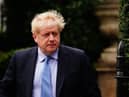 Former prime minister Boris Johnson leaves his home in London. Mr Johnson will give evidence as to whether he knowingly misled Parliament over partygate at a hearing of the Commons Privileges Committee in Portcullis House in central London. Picture date: Wednesday March 22, 2023. Credit: PA