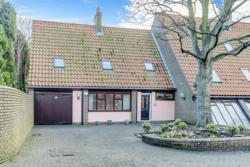 The outside of the property at Glenhurst Grove, South Shields 