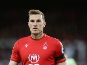Chris Wood will join Nottingham Forest permanently from Newcastle United in the summer.  (Photo by Catherine Ivill/Getty Images)
