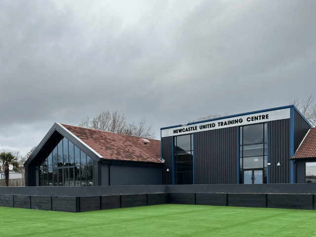 Newcastle United’s training ground upgrade is shaping up nicely. 