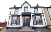 The outside of the house at Sunderland Road, South Shields