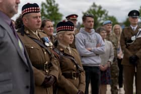 Armed forces veterans at the University of Sunderland.