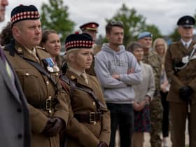 Armed forces veterans at the University of Sunderland.