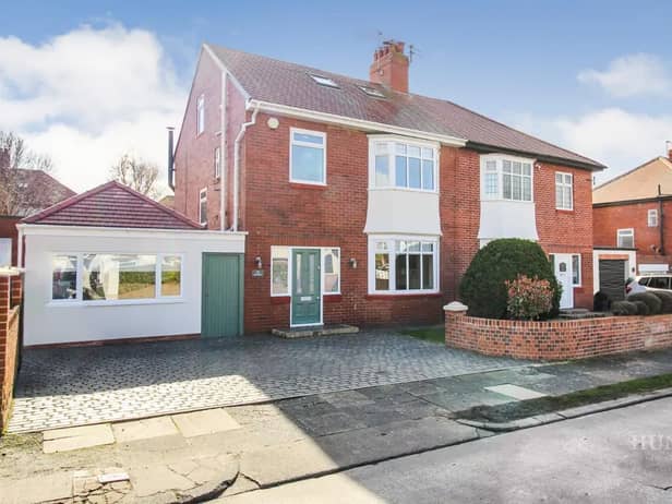 The property is on Sunnirise, South Shields NE34