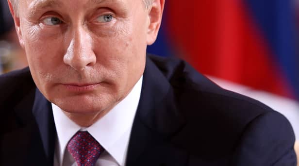 Russian president Vladimir Putin is undergoing chemotherapy treatment, according to top secret US documents leaked from the Pentagon - Credit: Getty Images