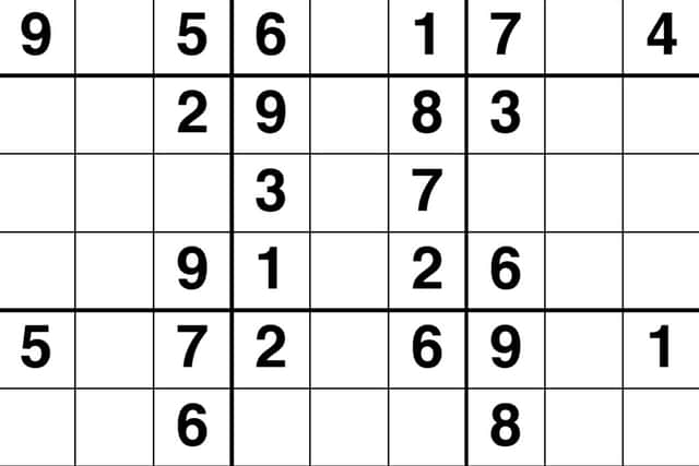 Sudoku puzzle