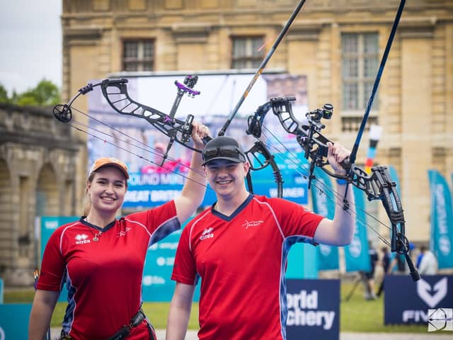GB mixed category competitors (photo: Dean Alberga, World Archery)