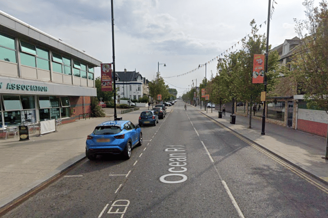 Emergency teams were called to Ocean Road in South Shields.