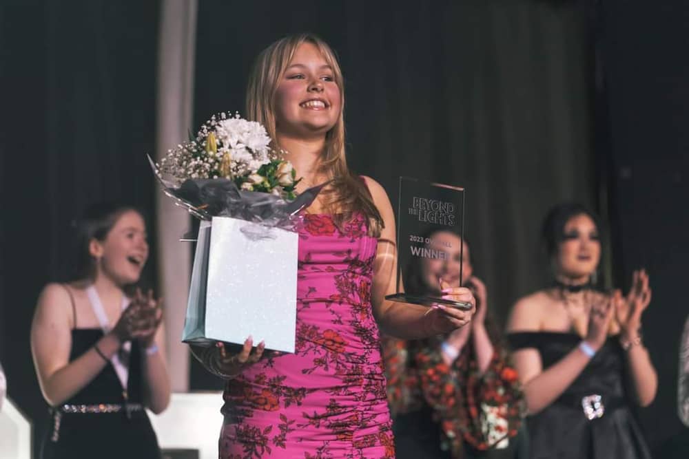 Penny Simpson, winner of Beyond The Lights talent show 