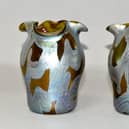 A pair of vases bought by a Staffordshire mum for just 8 at a Spanish car boot sale are set to sell at auction in Lichfield for hundreds of pounds. 