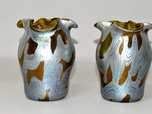 A pair of vases bought by a Staffordshire mum for just 8 at a Spanish car boot sale are set to sell at auction in Lichfield for hundreds of pounds. 