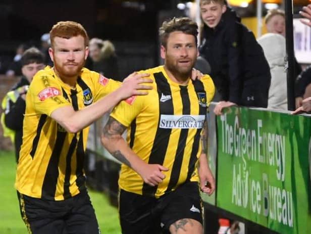 Hebburn Town player-manager Daniel Moore (photo Tyler Lopes)