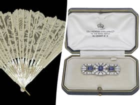Fascinating gifts given by Queen Mary to her granddaughter Princess Margaret have emerged as part of a collection estimated to make up to £14,000 at auction.