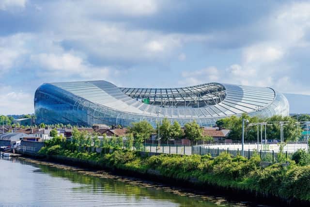 Aviva rugby stadium in Dublin (photo: Dawid K Photography)