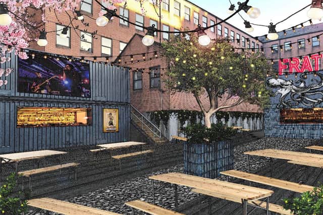 An artists impression of how FRATE will look.