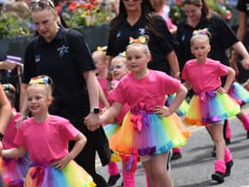 This is South Tyneside Festival summer parade 2022