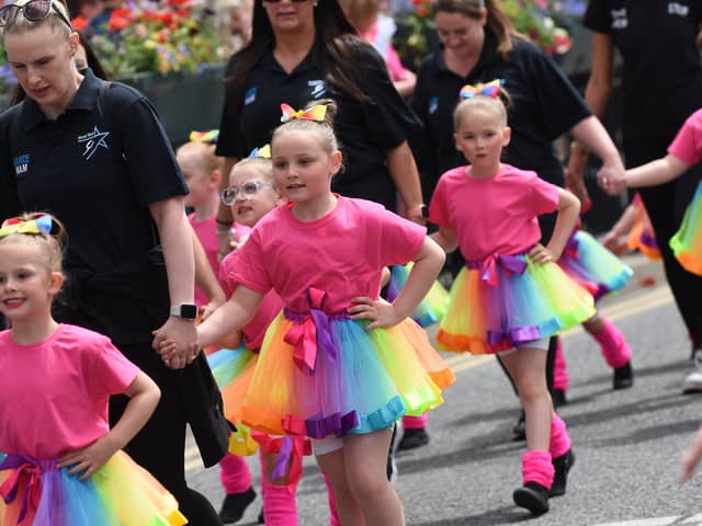 This is South Tyneside Festival summer parade 2022