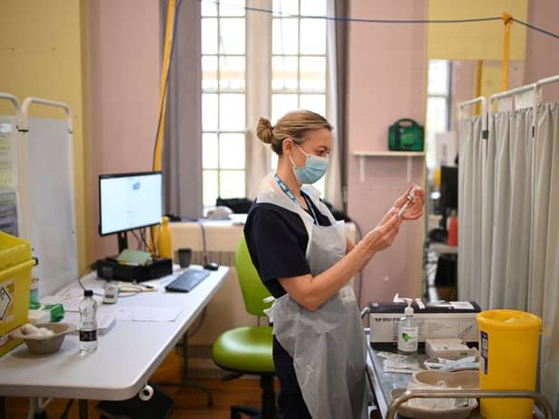 The Government is expected to announce a U-turn on mandatory Covid jabs for NHS staff (Photo: Getty Images)