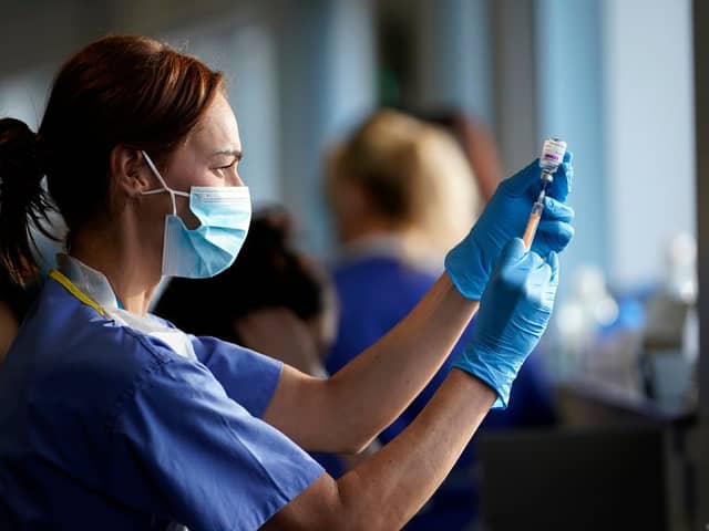 Frontline healthcare staff in England must be fully vaccinated against Covid by 1 April (Photo: Getty Images)