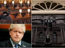 Two parties were reportedly held in Downing Street the night before the Queen sat alone at the Duke of Edinburgh’s funeral. (Getty Images)