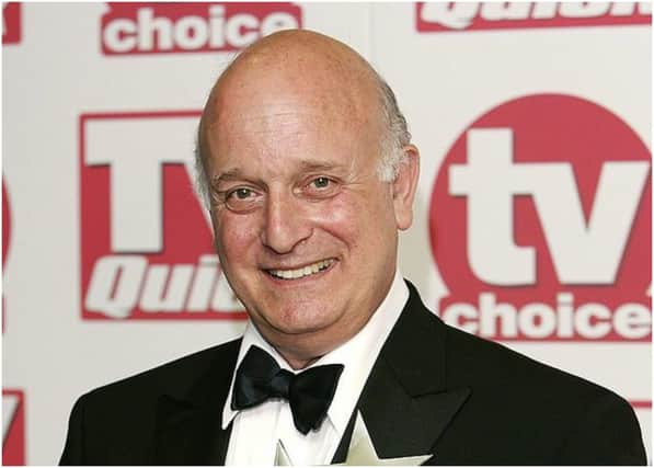 Gary Waldhorn poses with the award for Best Comedy Show for The Vicar of Dibley at the TV Quick and TV Choice Awards (Photo: MJ Kim/Getty Images)