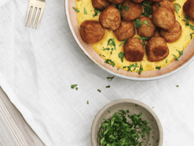 Ikea coronation meatballs