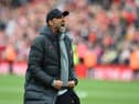 Liverpool manager Jurgen Klopp celebrates after winning a match