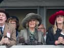 Camilla with son Tom (left) and daughter Laura (right)