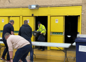 The first ballot boxes arriving in South Tyneside for the 2023 local election.