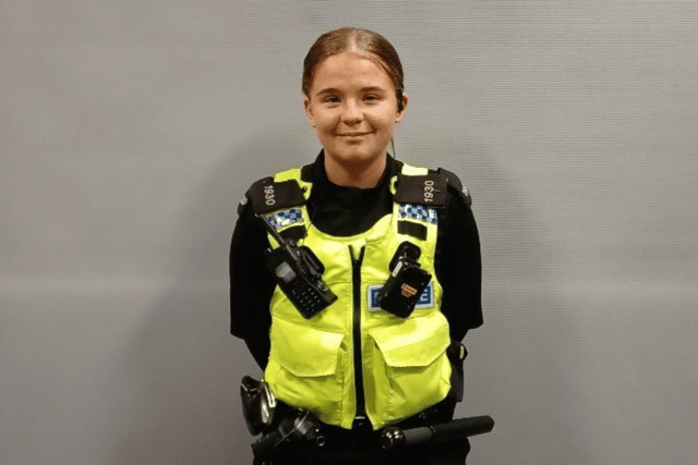 Beth works full time as a police officer at Northumbria Police.