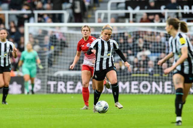 Beth has proven herself to be a key player in midfield this season. Photo: Getty Images.