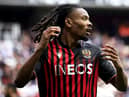 Khephren Thuram of Nice reacts during a match