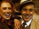 Erin Boyle and Luke McGarey as Bonnie Parker and Clyde Barrow