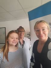 (L-R) Sophie Devlin, Nicky Hudson (Director) Becky Mackereth 