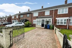 The front of the property is incredibly spacious driveway with plenty of off road parking for cars