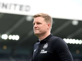 Newcastle United head coach Eddie Howe.