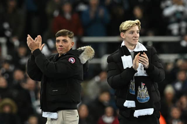 January signings Harrison Ashby and Anthony Gordon.