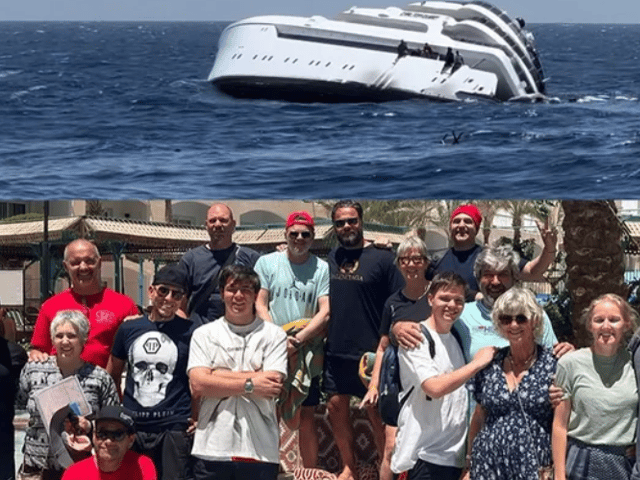 The divers are raising funds to replace all of their lost possessions and to initiate legal action against the company after their ship sank in the Red Sea. (Go Fund Me)