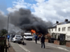 South Shields fire engulfs van on residential street