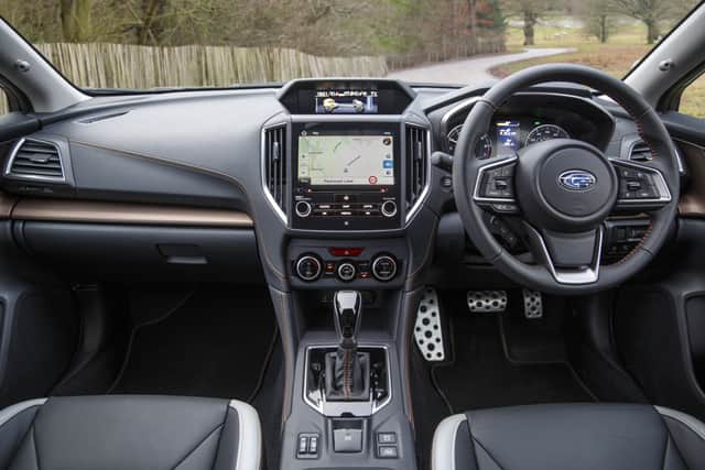 The Subaru XV's interior feels behind the times but built to last (Photo: Subaru)
