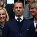 UEFA president Aleksander Čeferin.