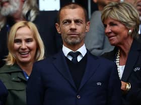 UEFA president Aleksander Čeferin.