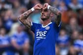 James Maddison in action for Leicester City.  
