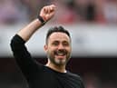 Brighton and Hove Albion head coach Roberto De Zerbi.
