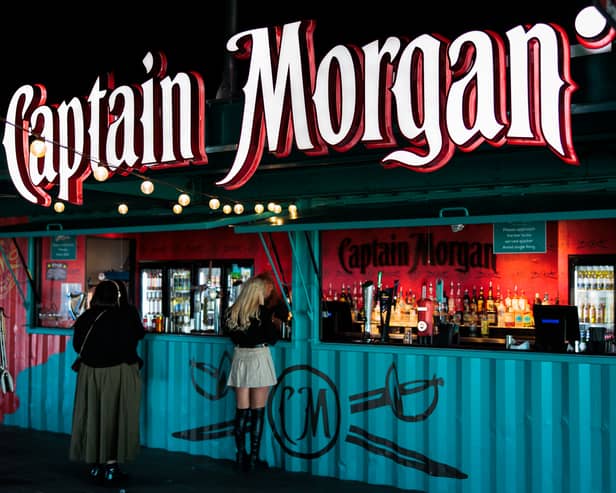 Captain Morgan's bar at STACK Seaburn