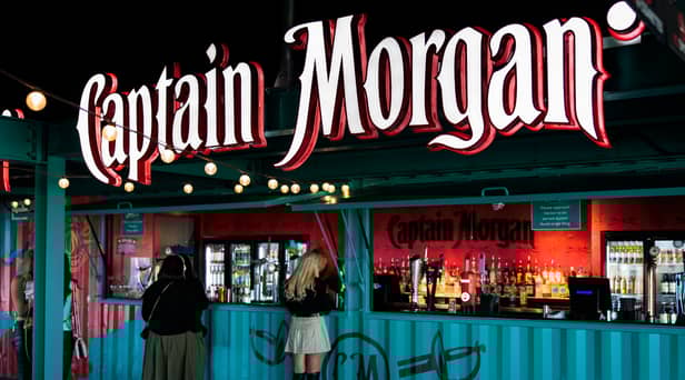 Captain Morgan's bar at STACK Seaburn
