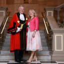 Mayor of South Tyneside Cllr John McCabe with Mayoress Julie McCabe